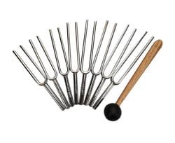 United Scientific Supplies&nbsp;United Scientific&trade; Steel Tuning Fork Set